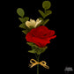 Single Rose Bouquet - Red