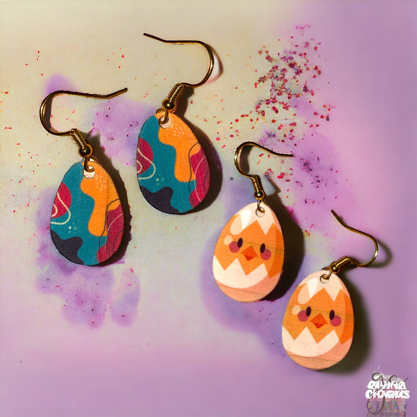 Easter Egg Earrings