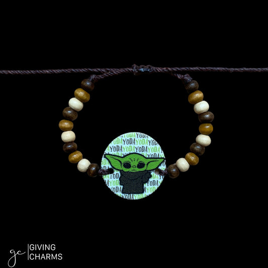 Baby Yoda | Star Wars | Charm Strings Bracelet