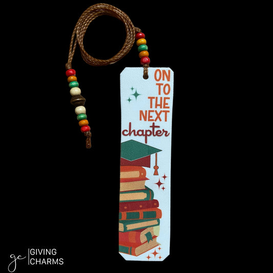 On to the next chapter | Graduation Bookmark