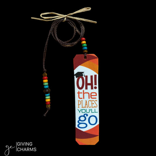 Oh the places you’ll go | Graduation Bookmark