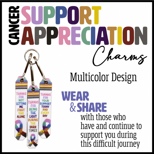 Cancer Support Appreciation Charms | 3-Charm Necklace