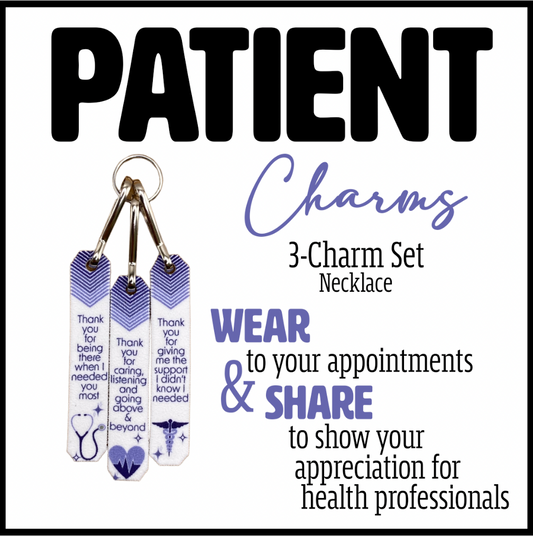 Patient Charms | Cancer | 3-Charm Necklace