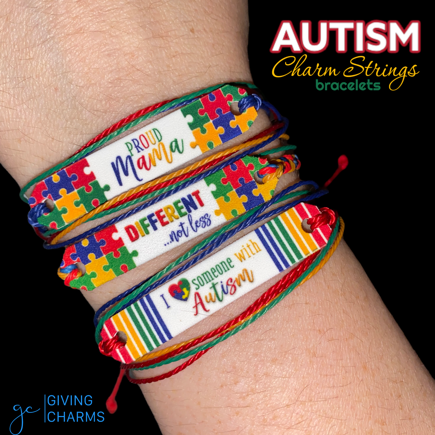 AUTISM | Charm Strings Bracelet