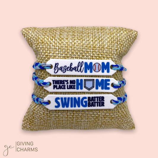 CHARM STRINGS BRACELET | Baseball