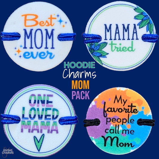 Mom | Mom Pack | Hoodie Charms