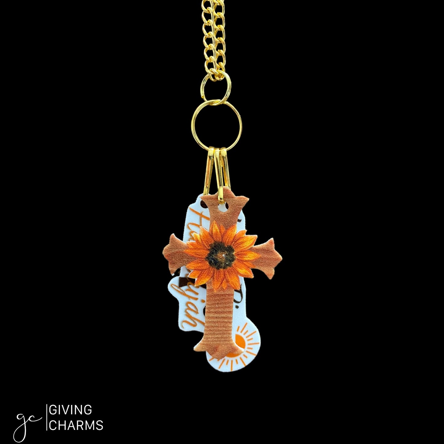 Sunflower Cross | MultiWear Necklace