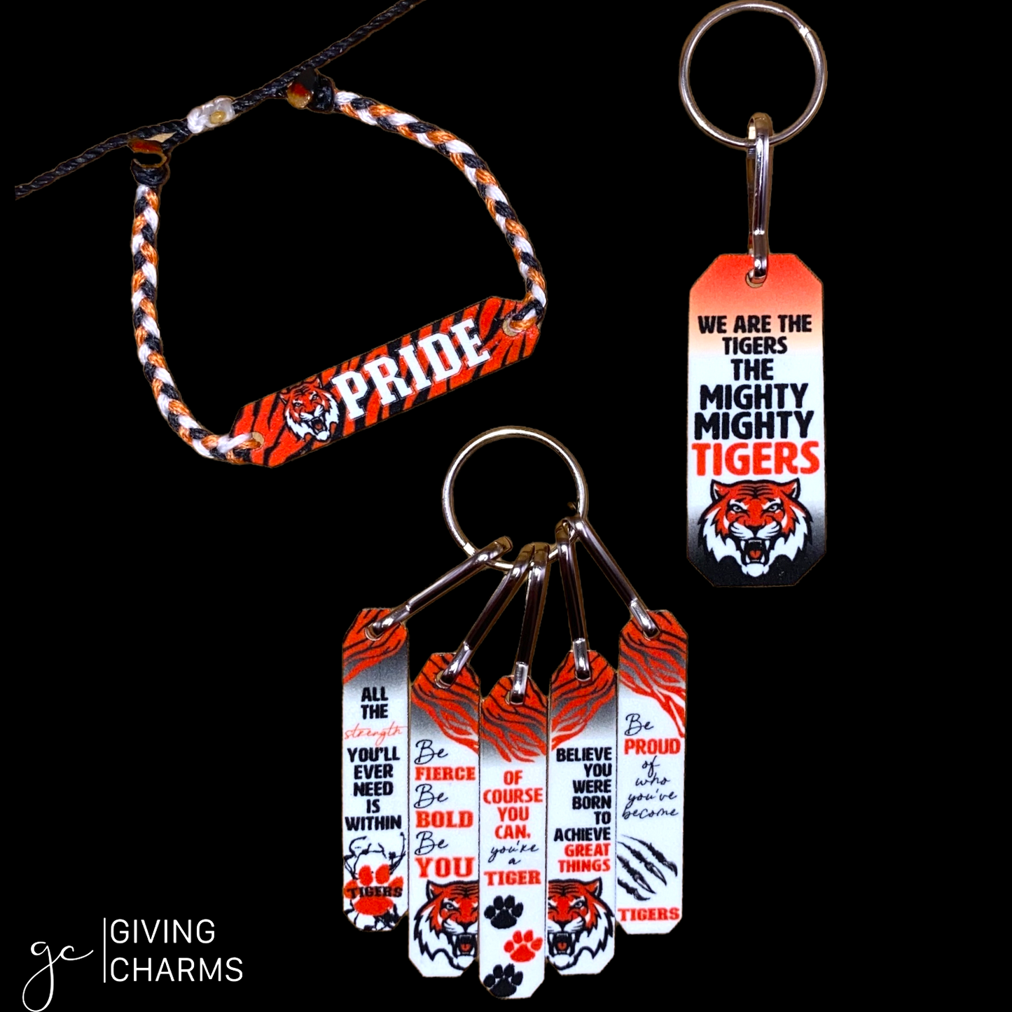 TIGERS | Charm Strings Bracelets