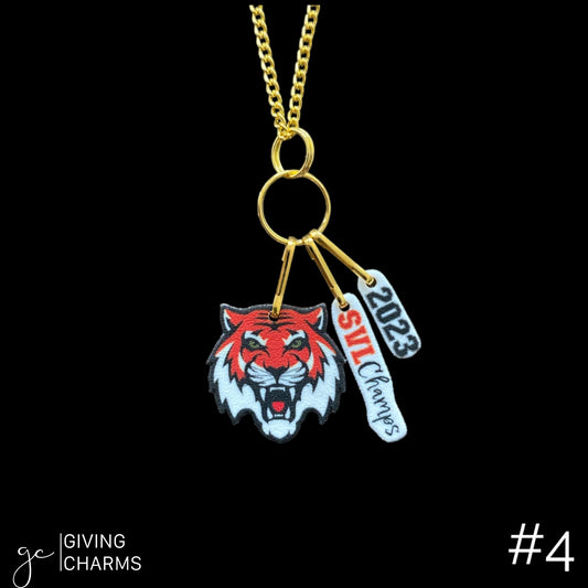 Tiger Pride | Necklace or Keyring