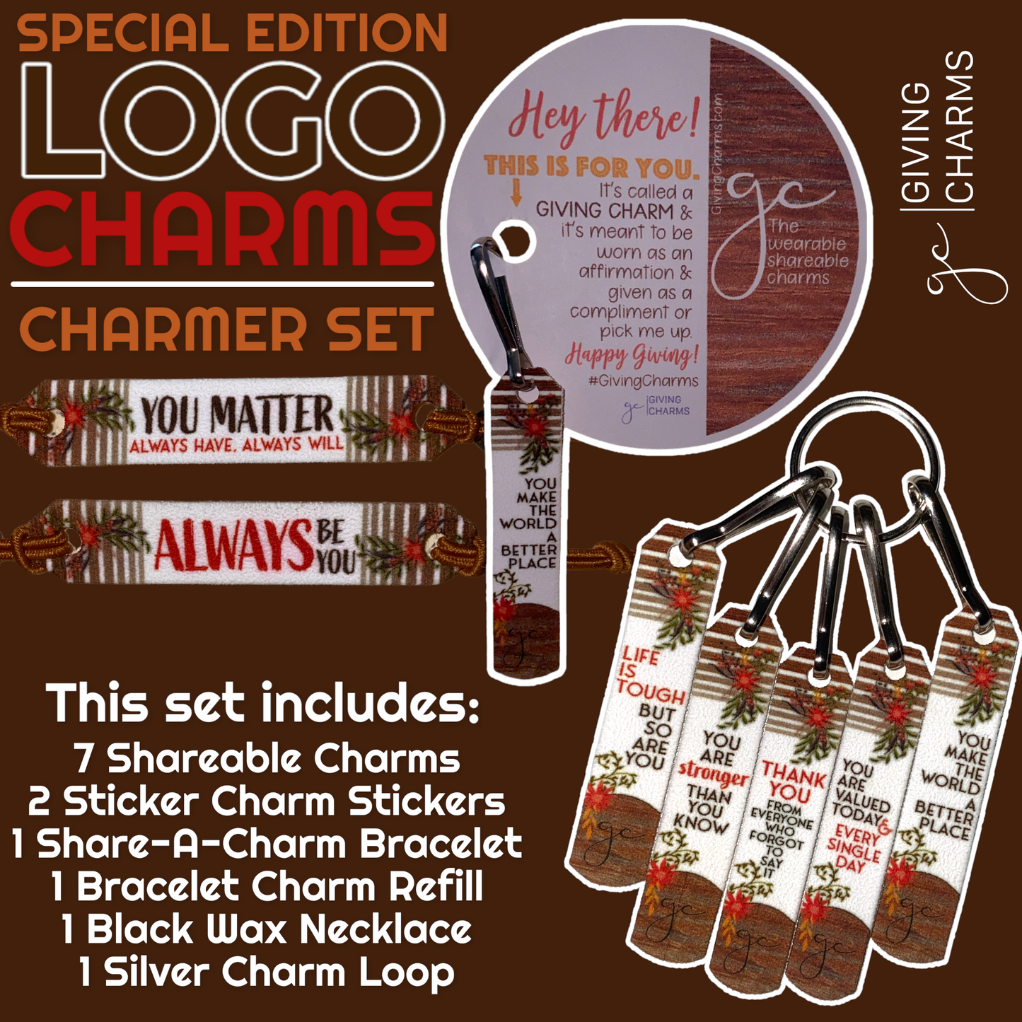 JUNE Charms of the Month | Necklace | Bracelet | Sticker Charms