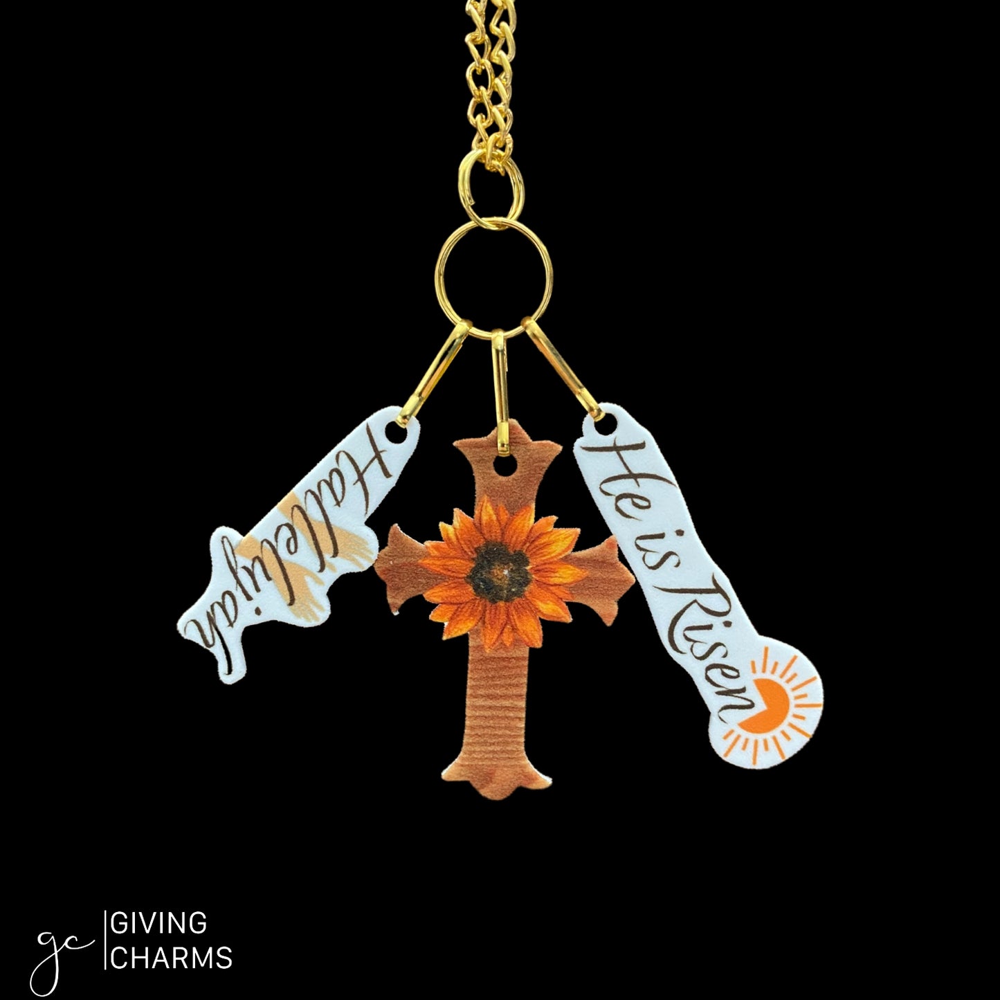 Sunflower Cross | MultiWear Necklace