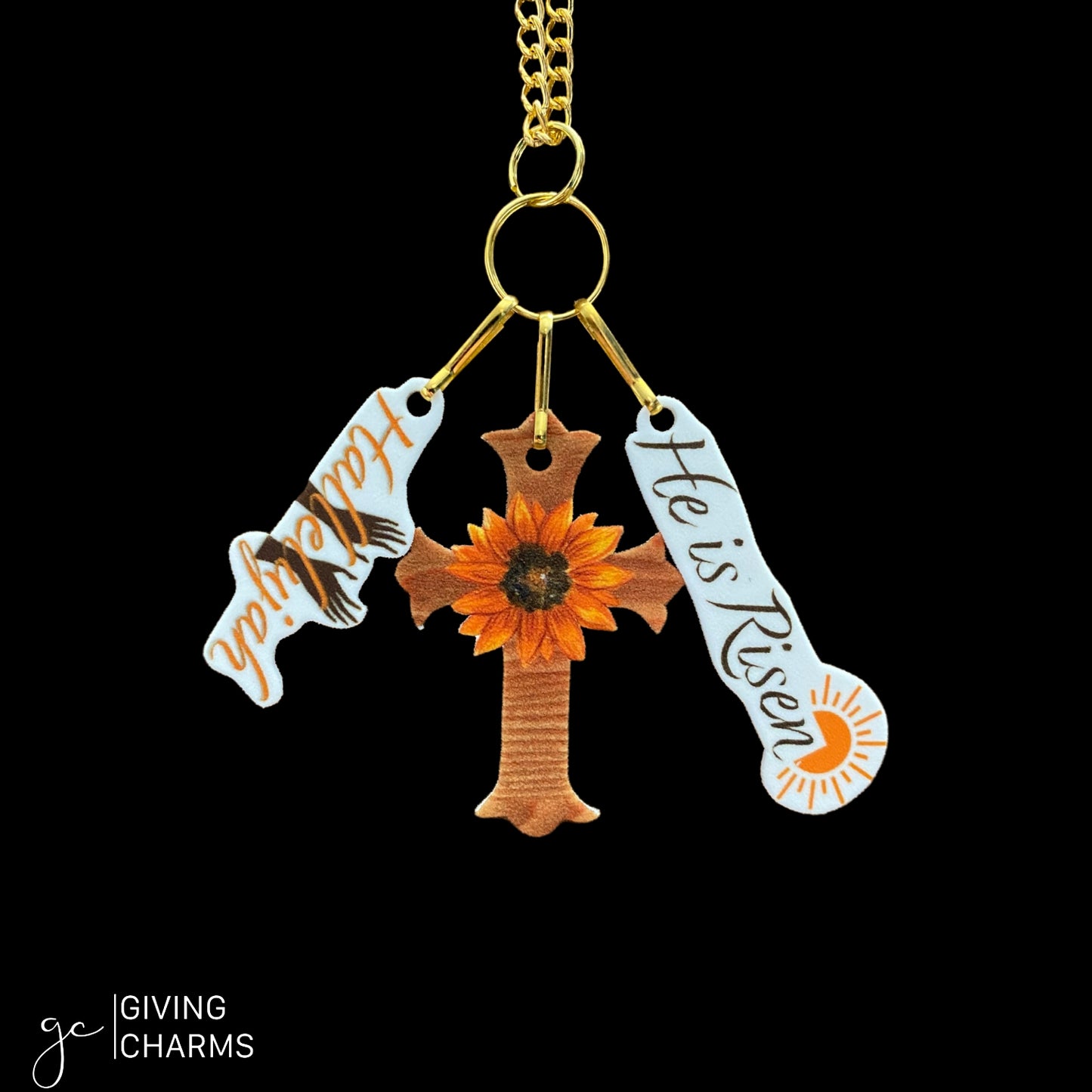 Sunflower Cross | MultiWear Necklace