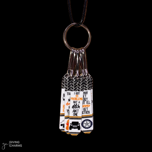 Duck Off-Roading | Necklace Keyring